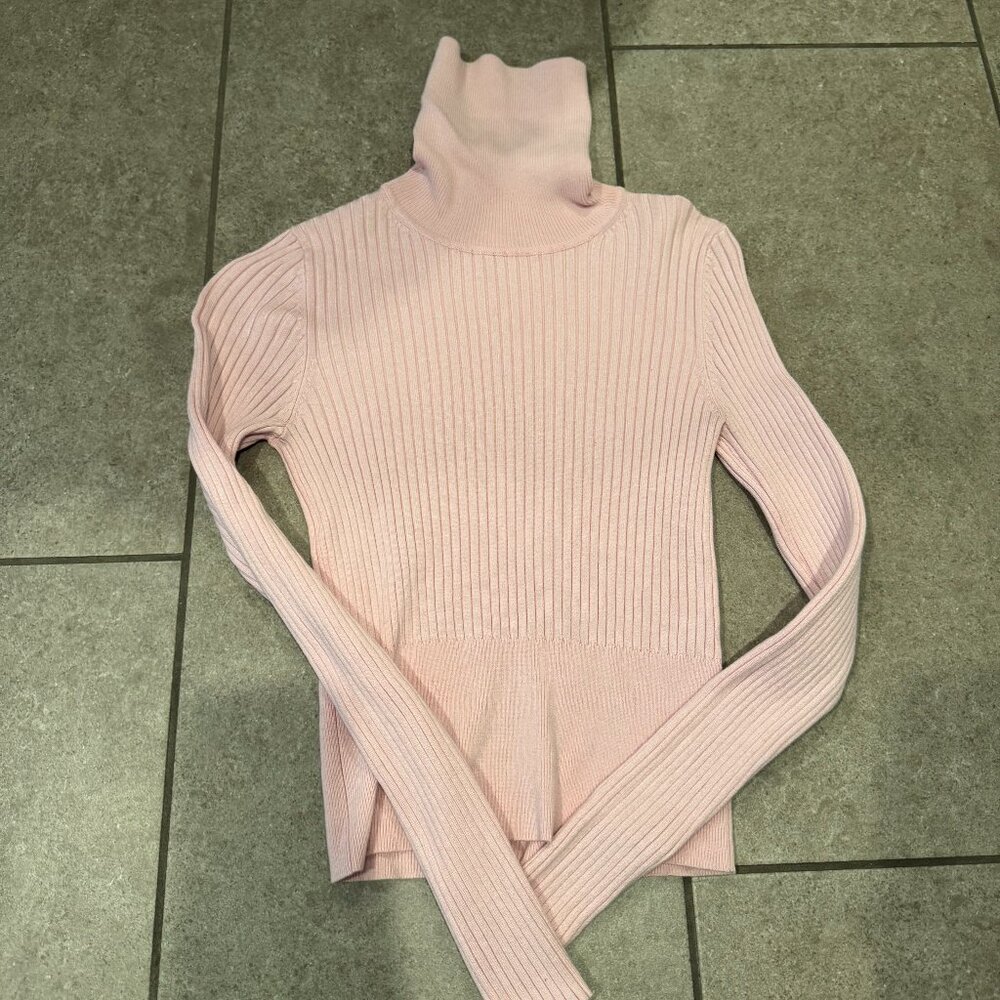 Pink Zara Turtleneck